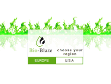 Tablet Screenshot of bio-blaze.com